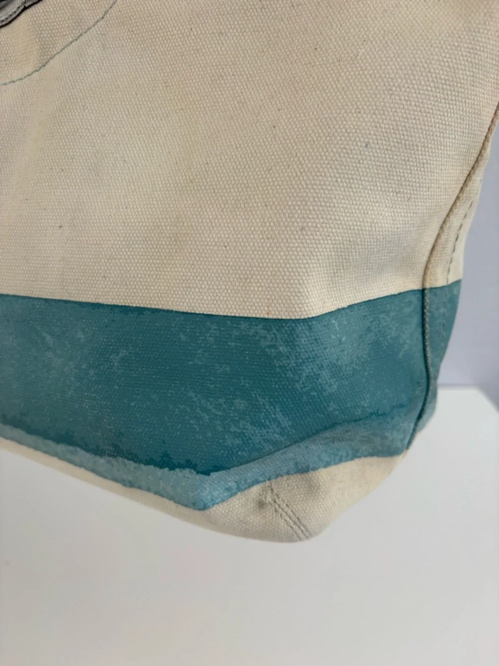 COACH Coastal Canvas Beach Starfish Tote - Picture 5 of 11